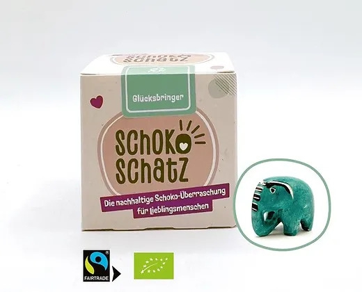 Schokoschatz Glücksbringer